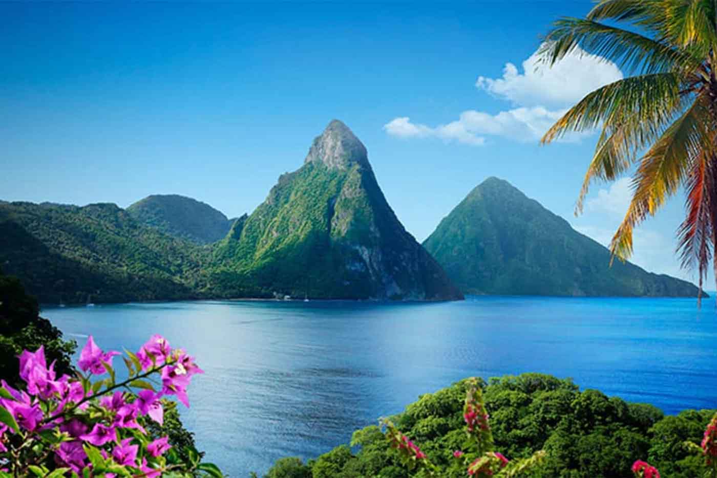 Image of St Lucia island