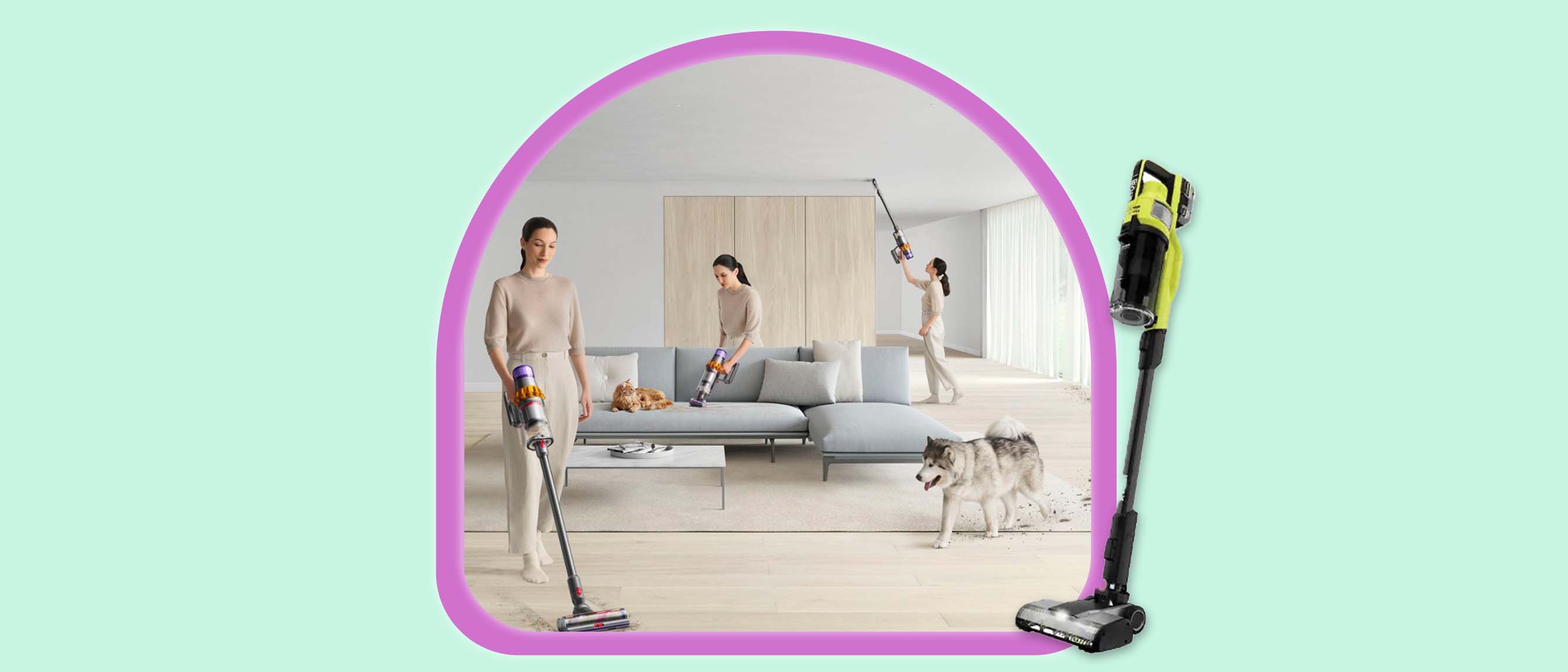 Image of stick vacuums