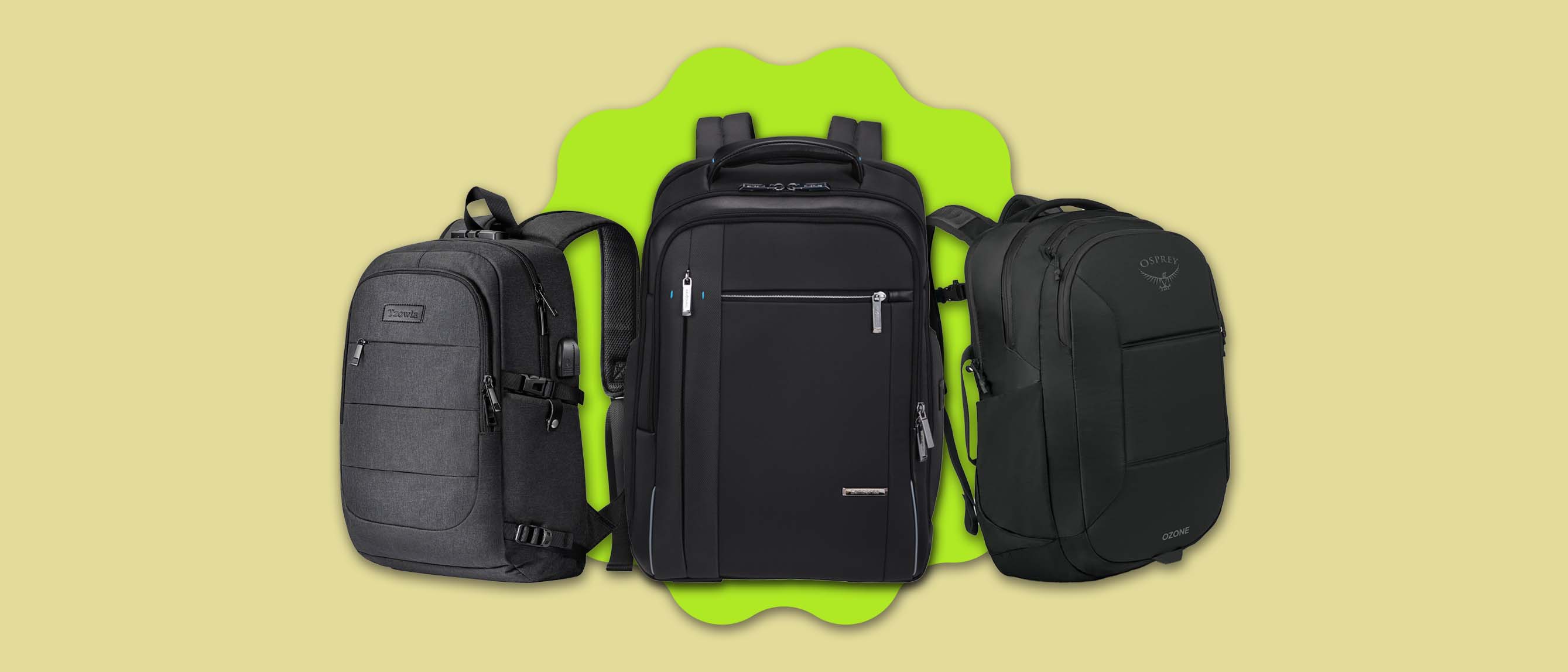 image of 3 laptop backpack