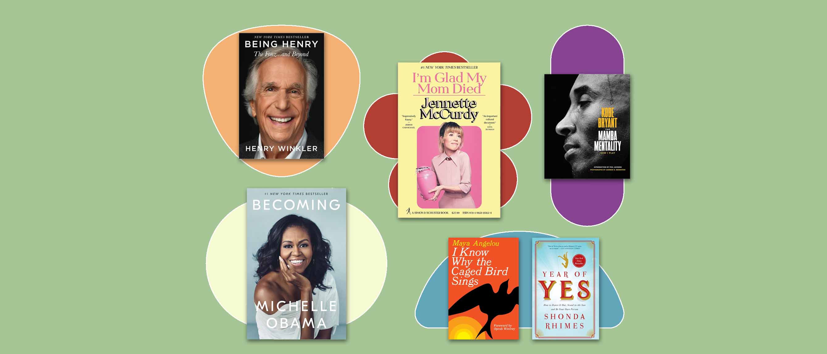six of the best autobiographies from celebrities, politicians, athletes and writers 