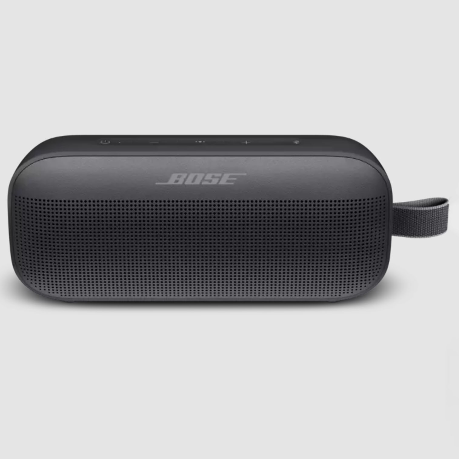 Black long Bose Bluetooth speaker