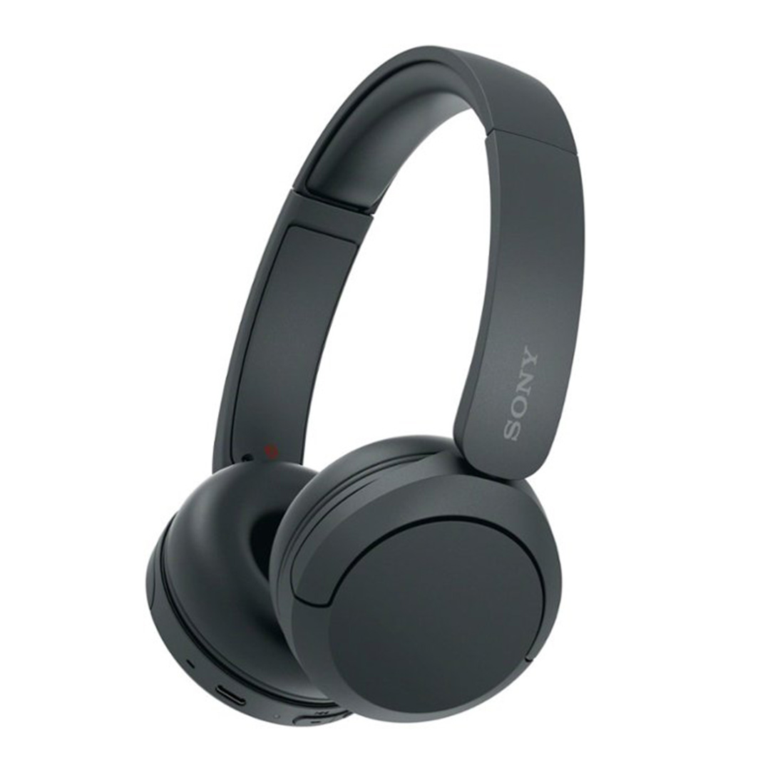black over-ear headphones