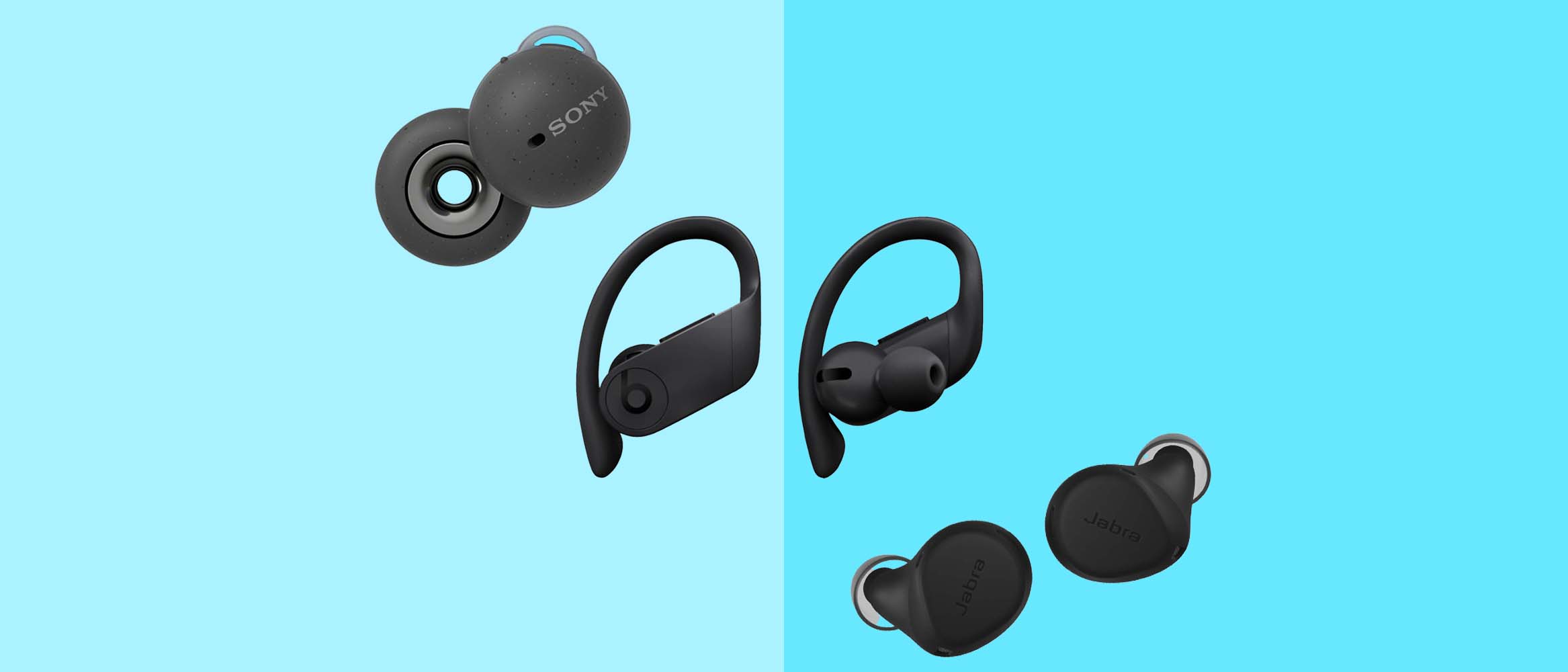 three of the best headphones for running including beats by Dr. Dre, Jabra, Sony