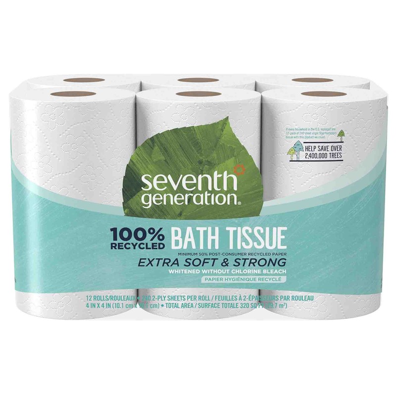 Seventh Generation Toilet Paper Recycled Bath Tissue