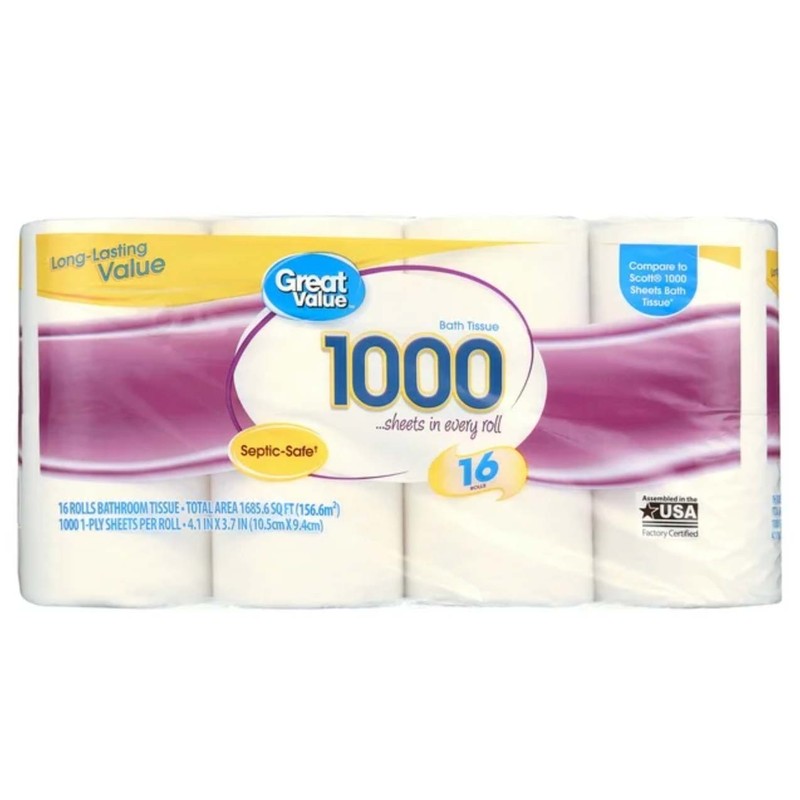 Great Value Toilet Paper