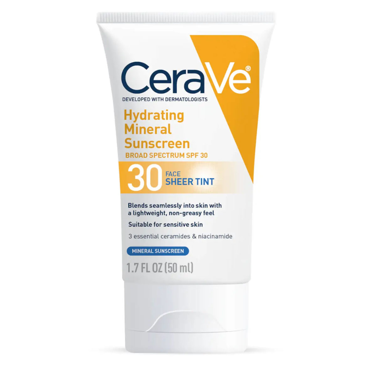 CeraVe Hydrating Mineral Tinted Face Sunscreen