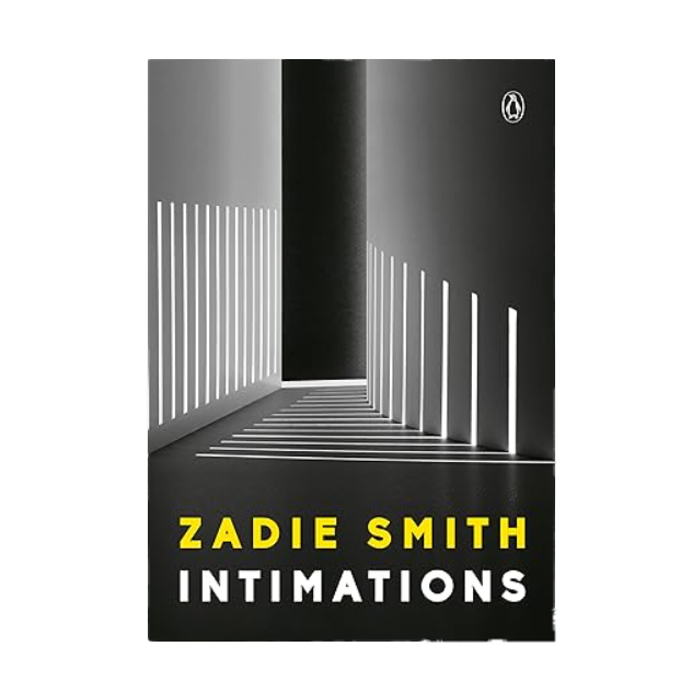 Book cover of Intimations by Zadie Smith