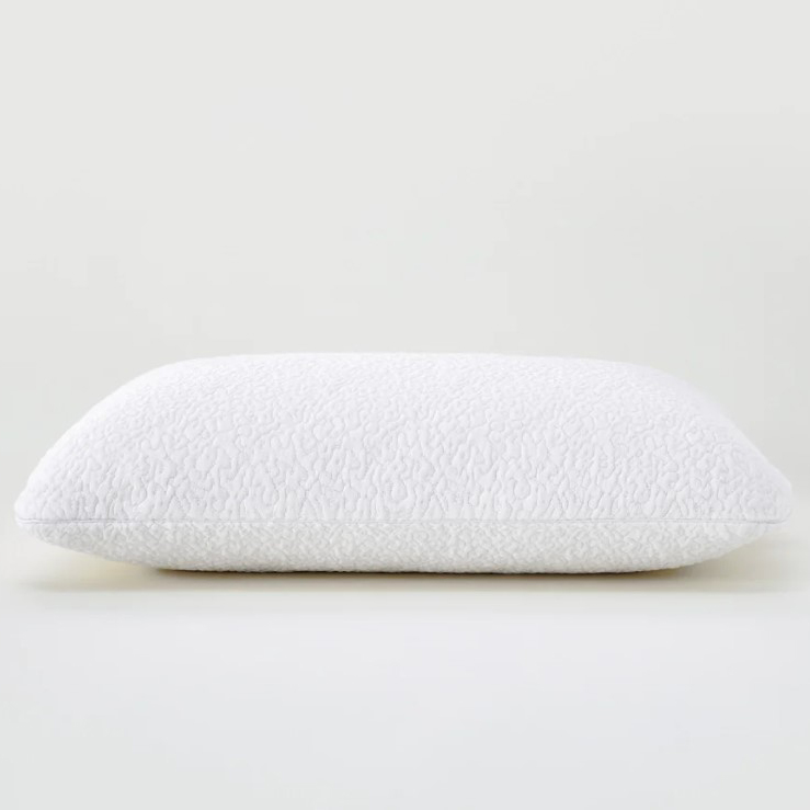 White pillow with white background