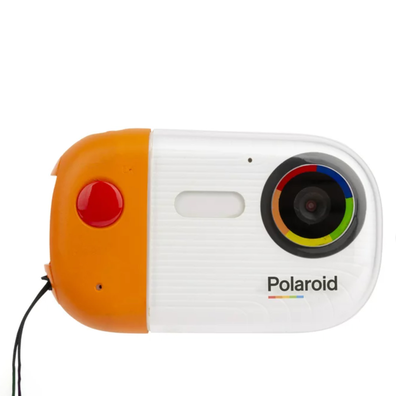 Orange and white Polaroid Wave Underwater Digital Camera