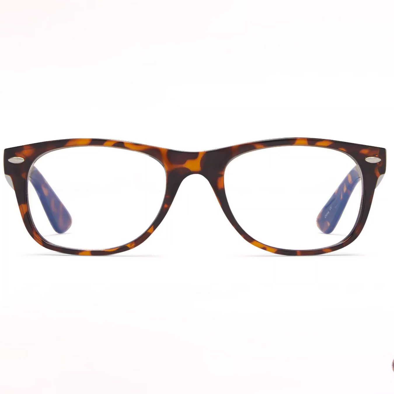 Dark brown patterned Rectangular Glasses