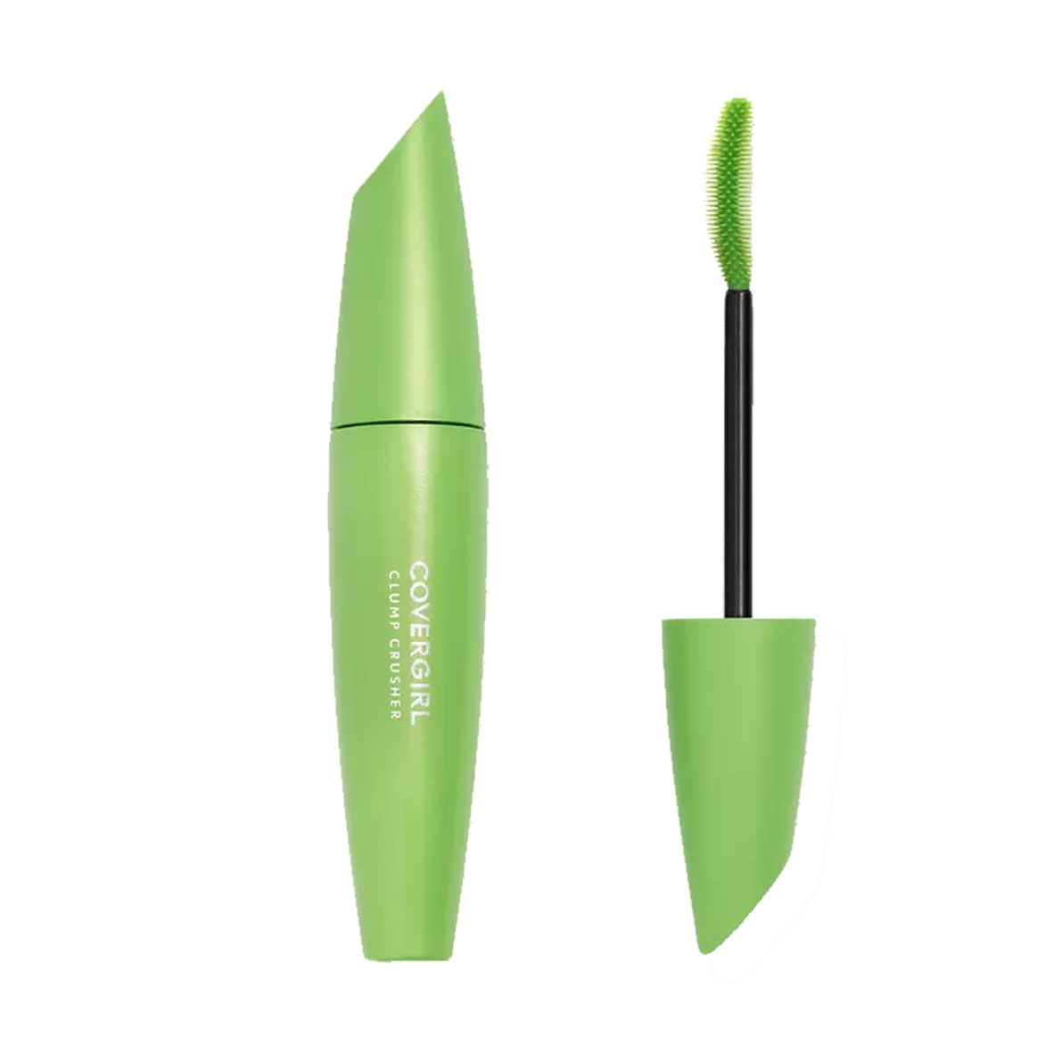 CoverGirl Clump Crusher Waterproof Mascara in a green packet