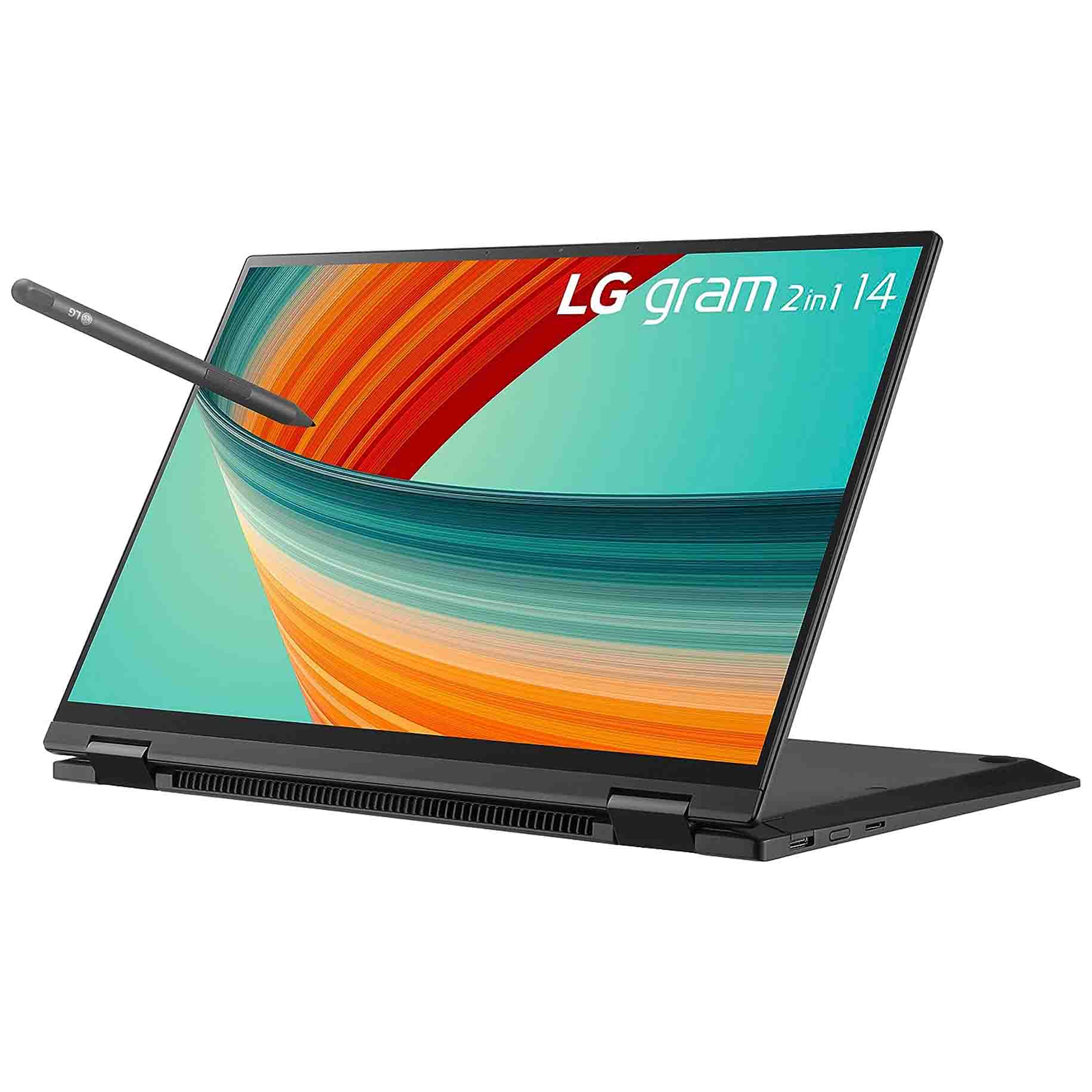 LG gram 14”  2in1 Lightweight Laptop with ombre display screen