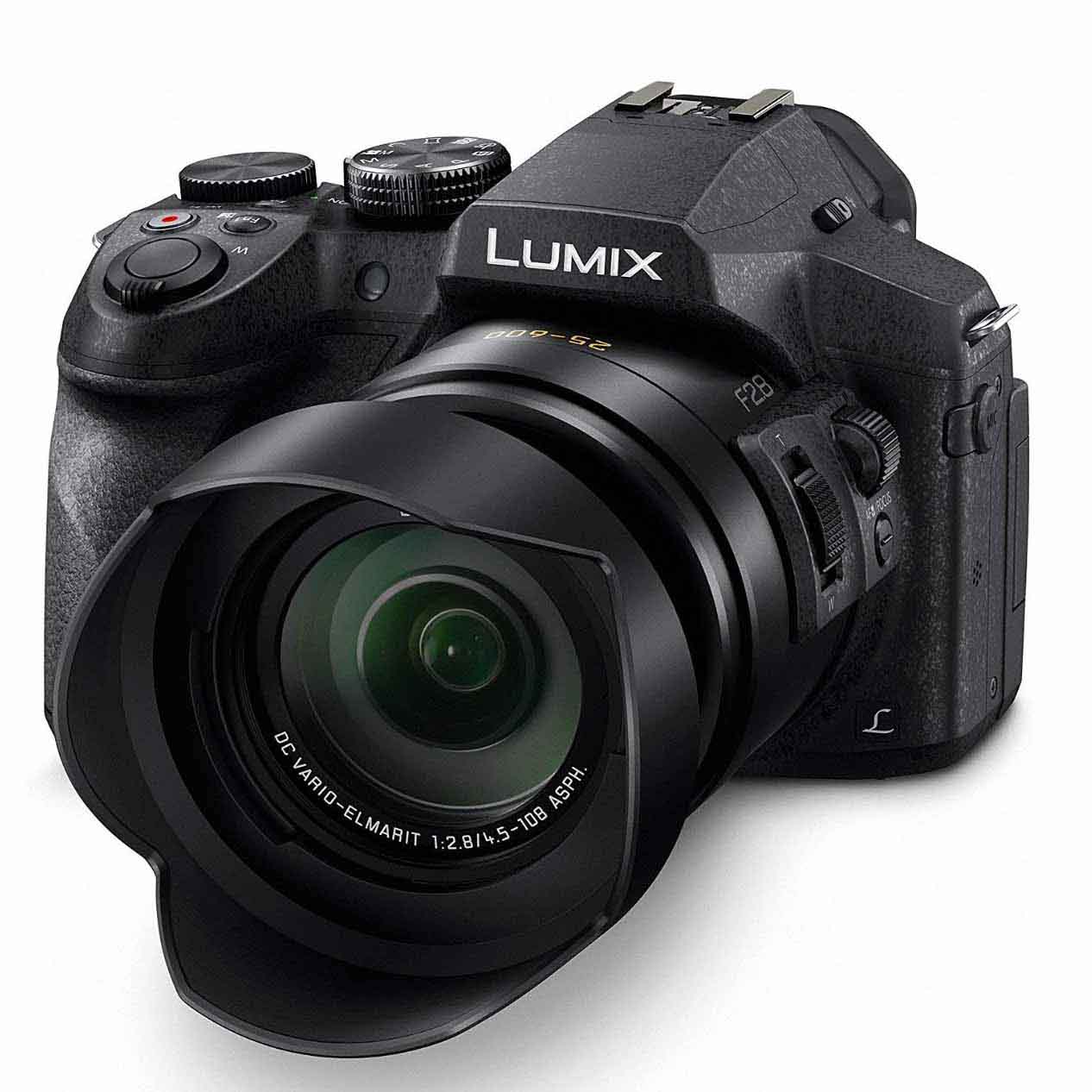 Lumix digital camera in black