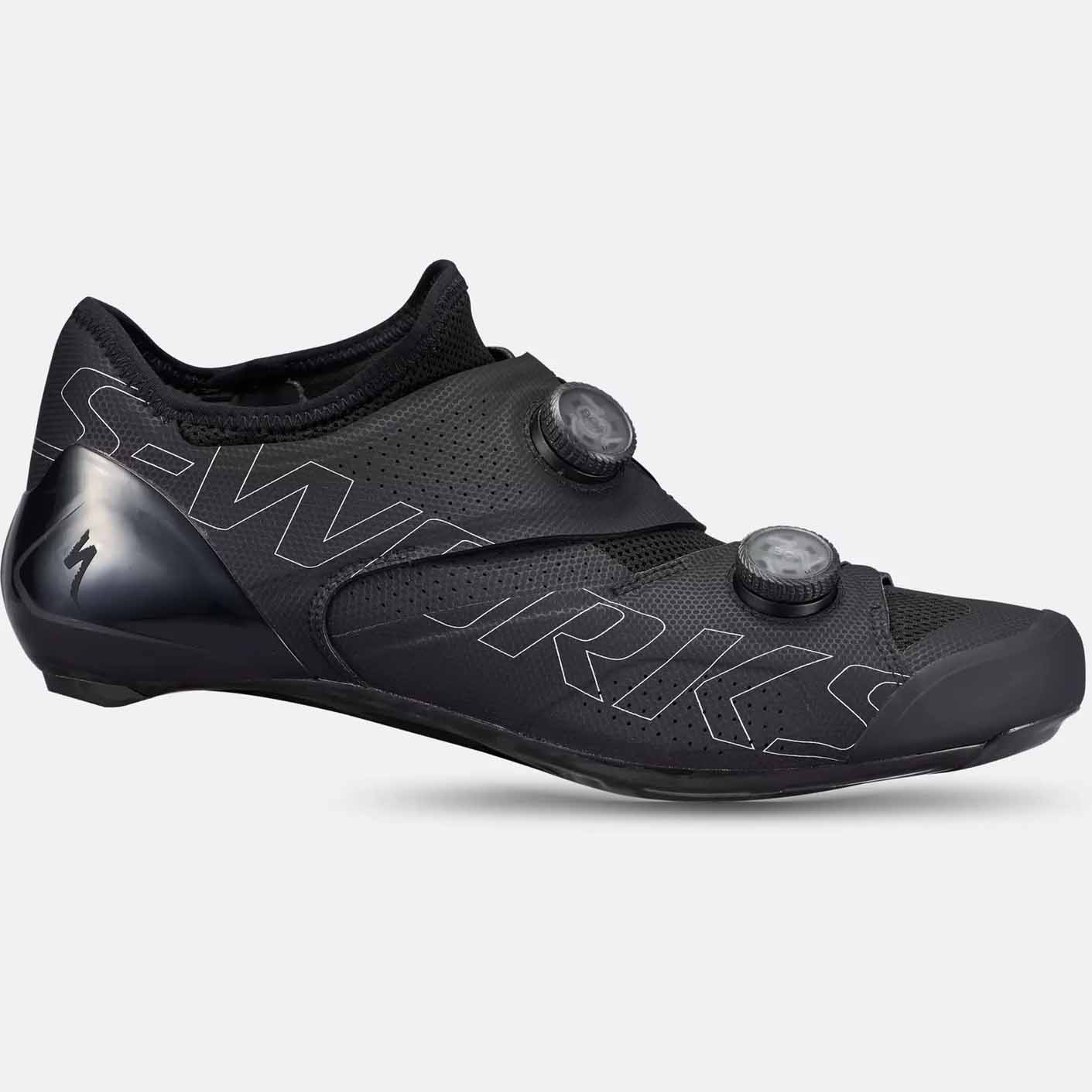 S-Works Ares Road Shoes in all black 