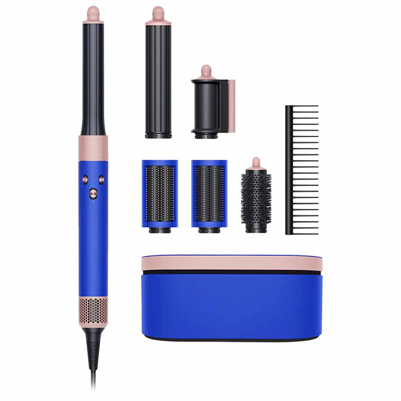 Special Edition Airwrap Multi-Styler Complete Long in Blue Blush with attachments