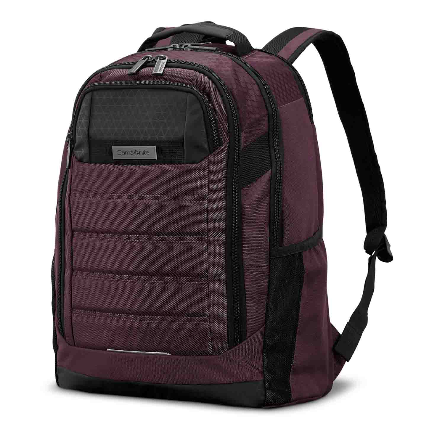 deep purple Carrier GSD Backpack with adjustable shoulder straps