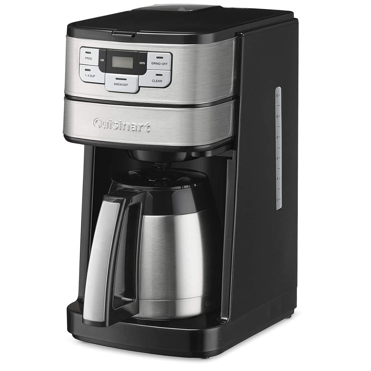 Stainless steel Cuisinart 10 Cup Coffee Maker with Grinder