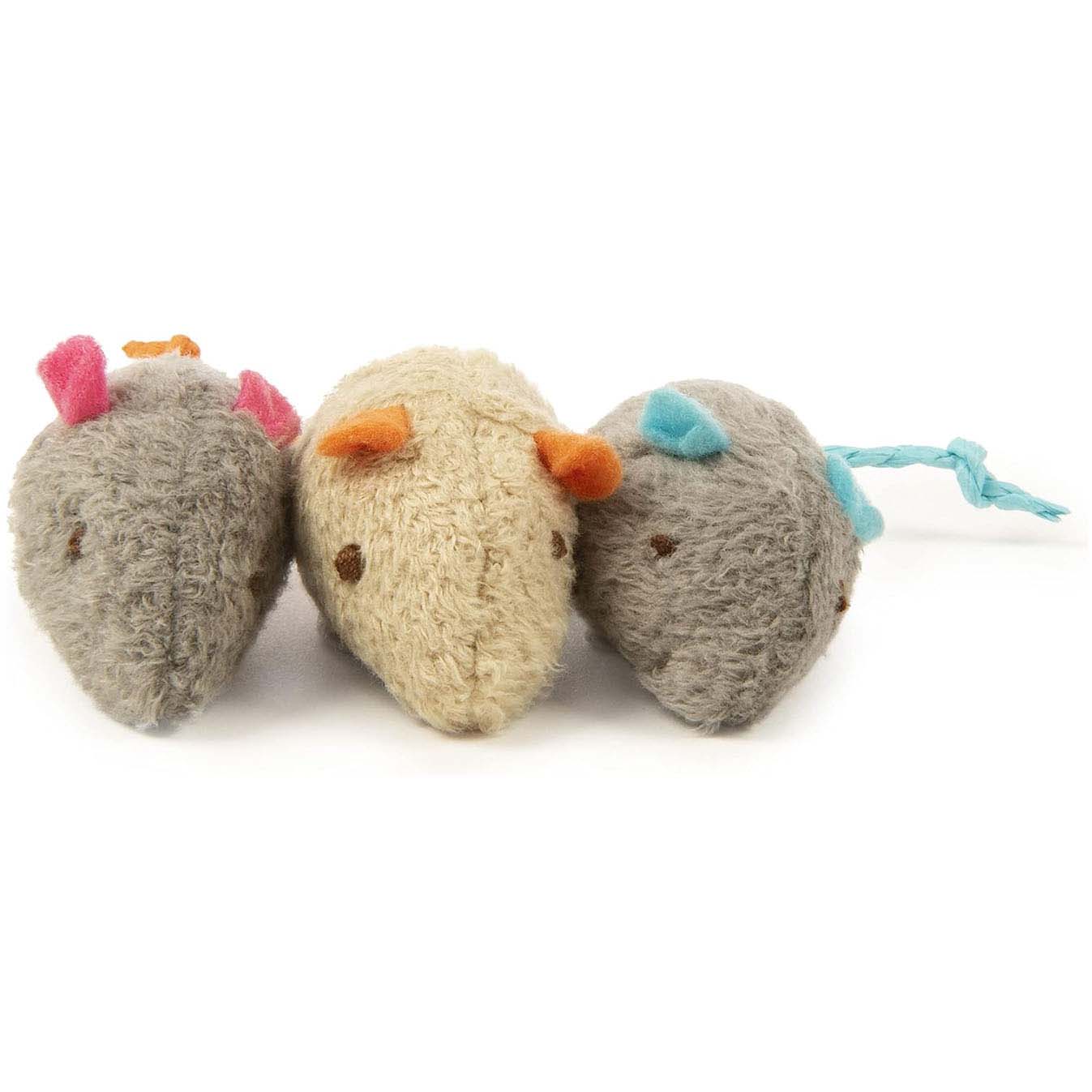 Skitter Critters Catnip Cat Toys with 3 mice