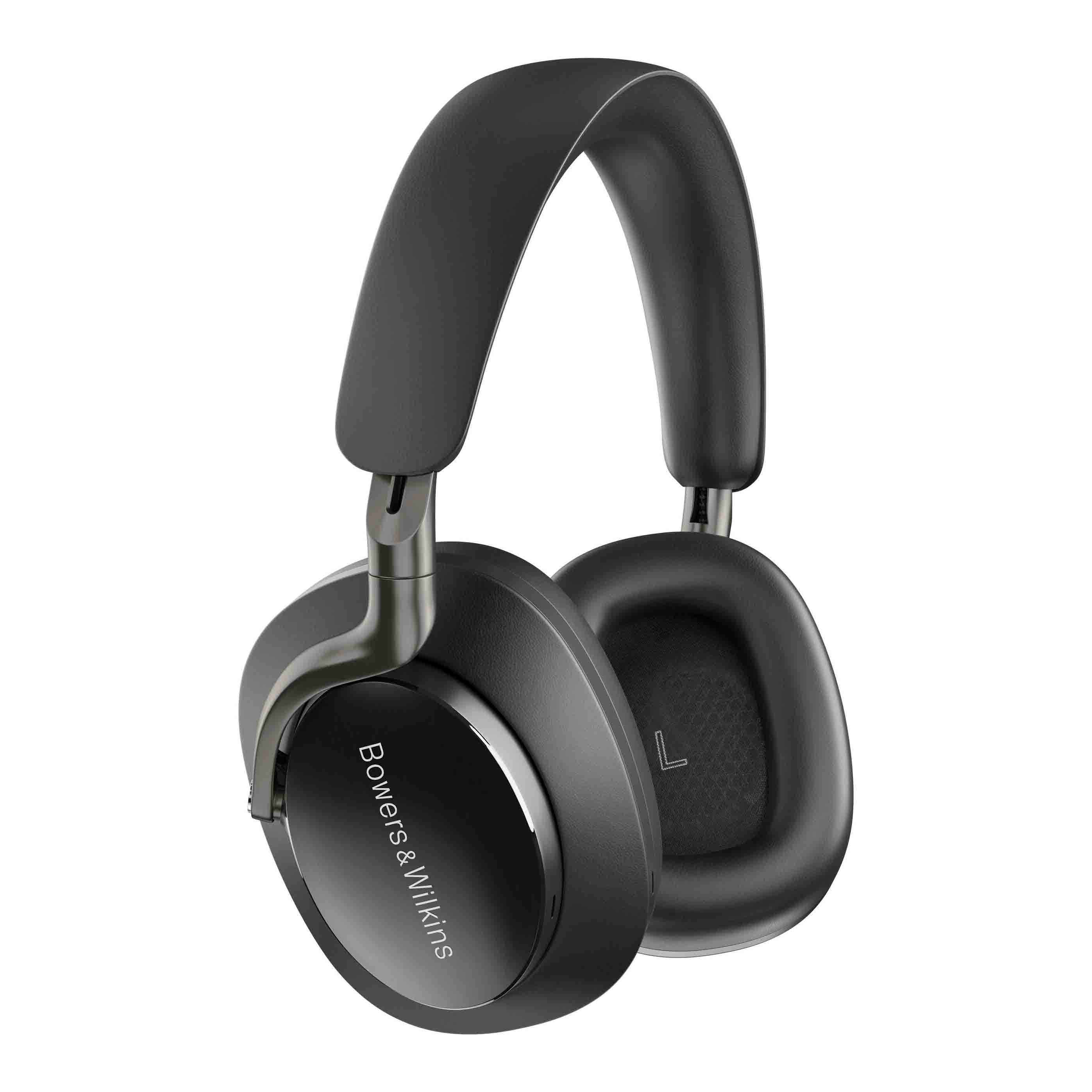 Bowers & Wilkins Px8 Noise-Canceling Wireless Over-Ear Headphones in black 