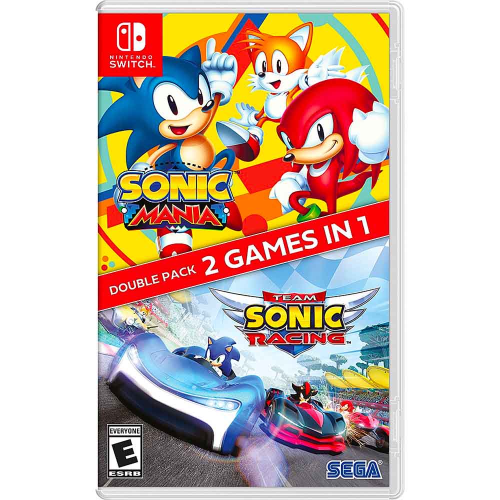 sonic mania and team sonic racing nintendo switch game