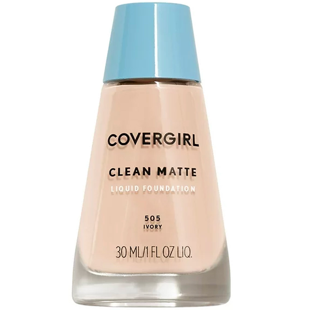 covergirl clean matte foundation in shade ivory