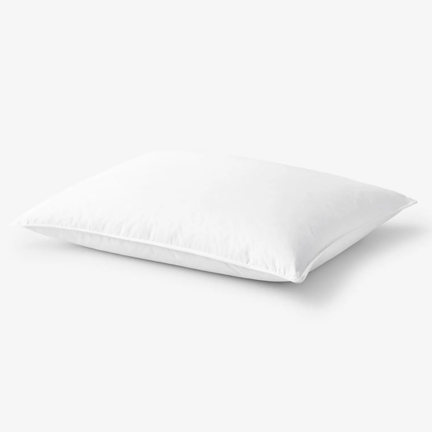 Company Essentials Firmest Feather and Down Pillow in white