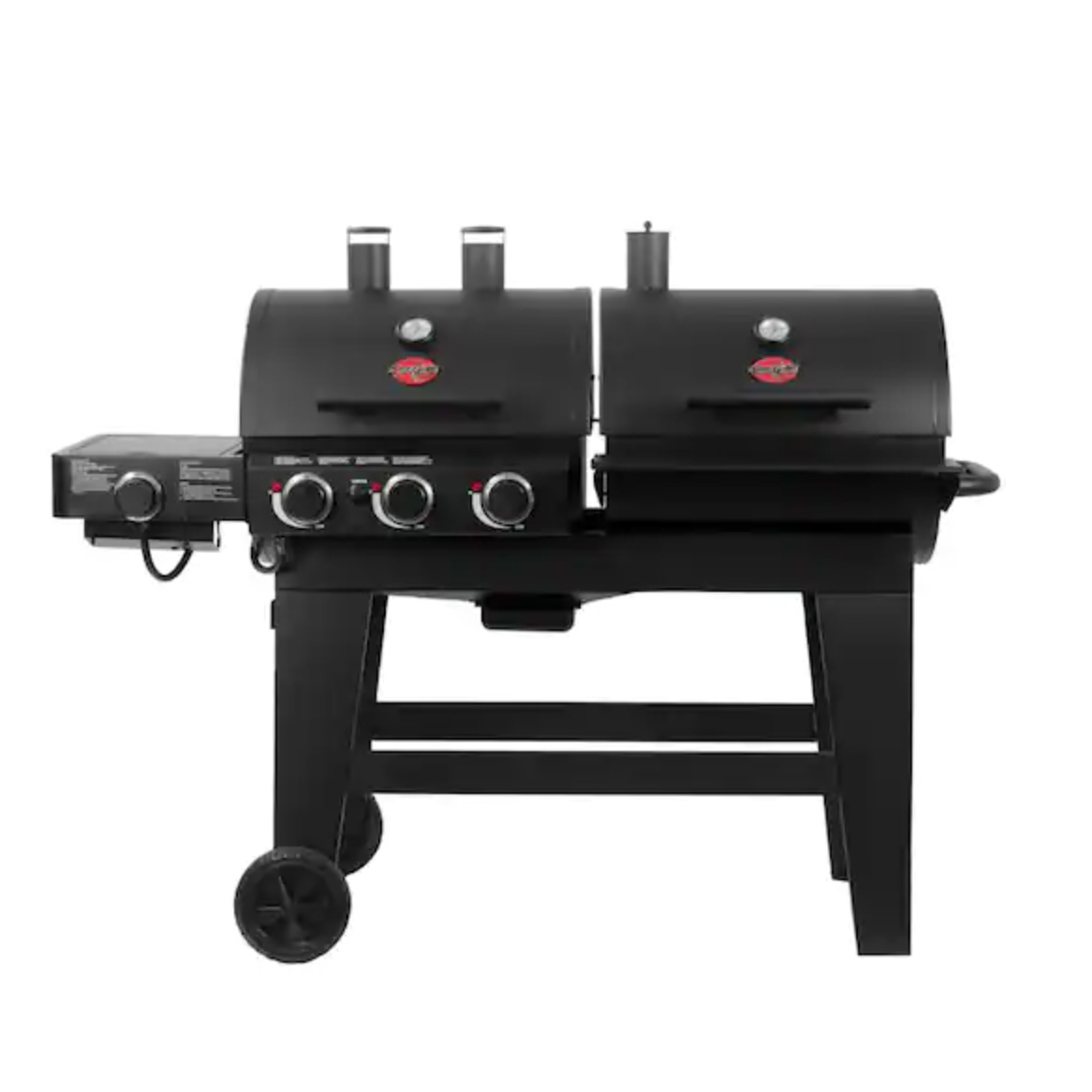 Char-Griller Double Play 3-Burner Gas and Charcoal Grill