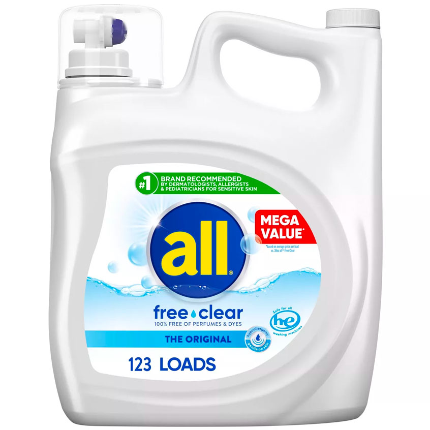 all free clear laundry detergent