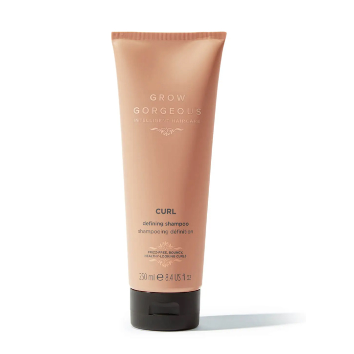 Bronze tube with black cap of Grow Gorgeous LOOKFANTASTIC sulfate-free shampoo