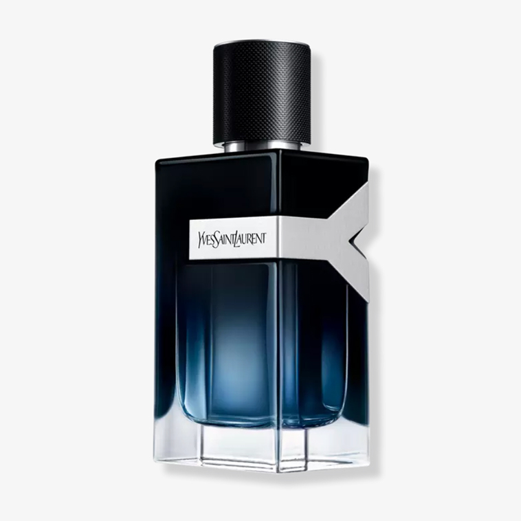 YSL Y Eau de Parfum in blue bottle