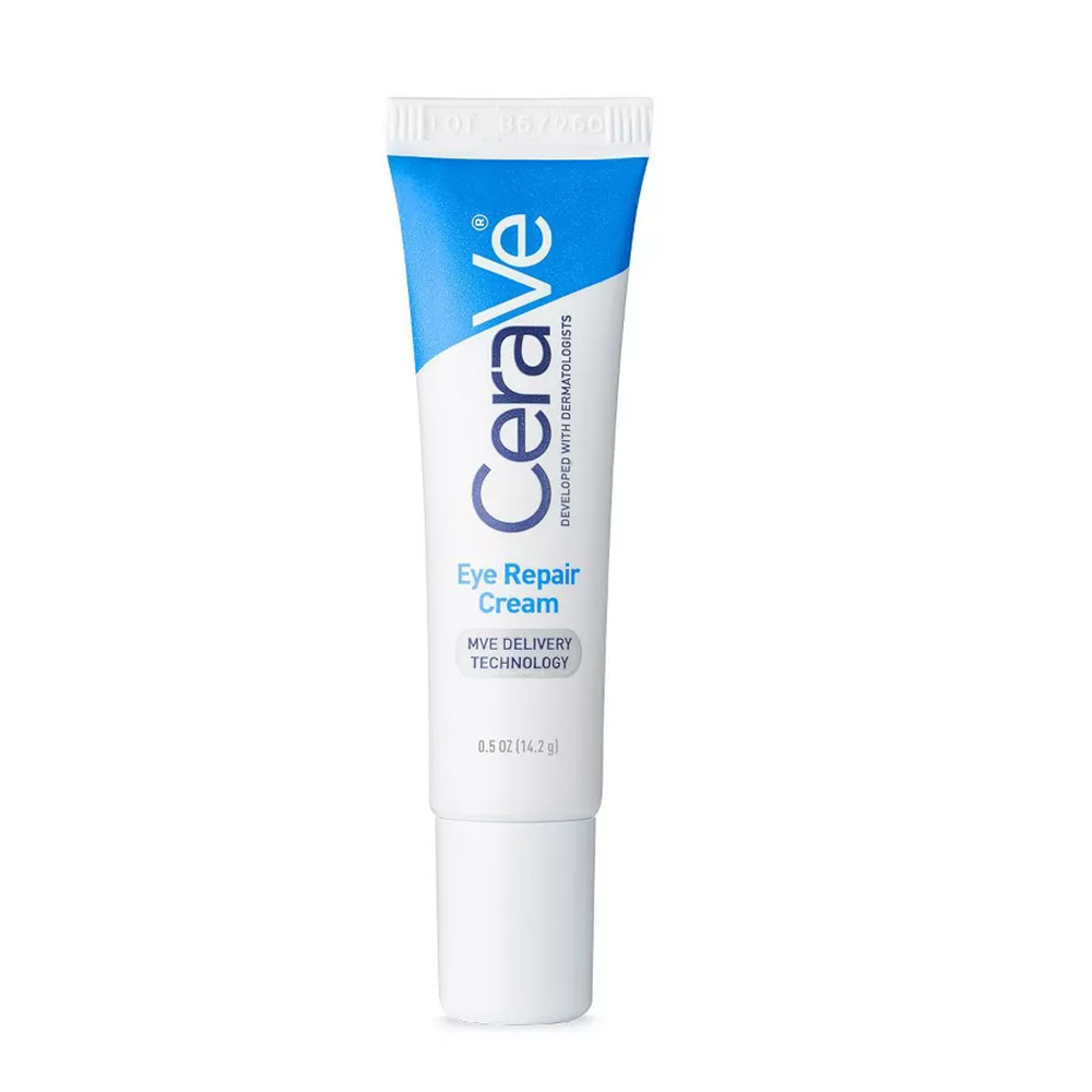 a bottle of CeraVe Under Eye Cream Repair