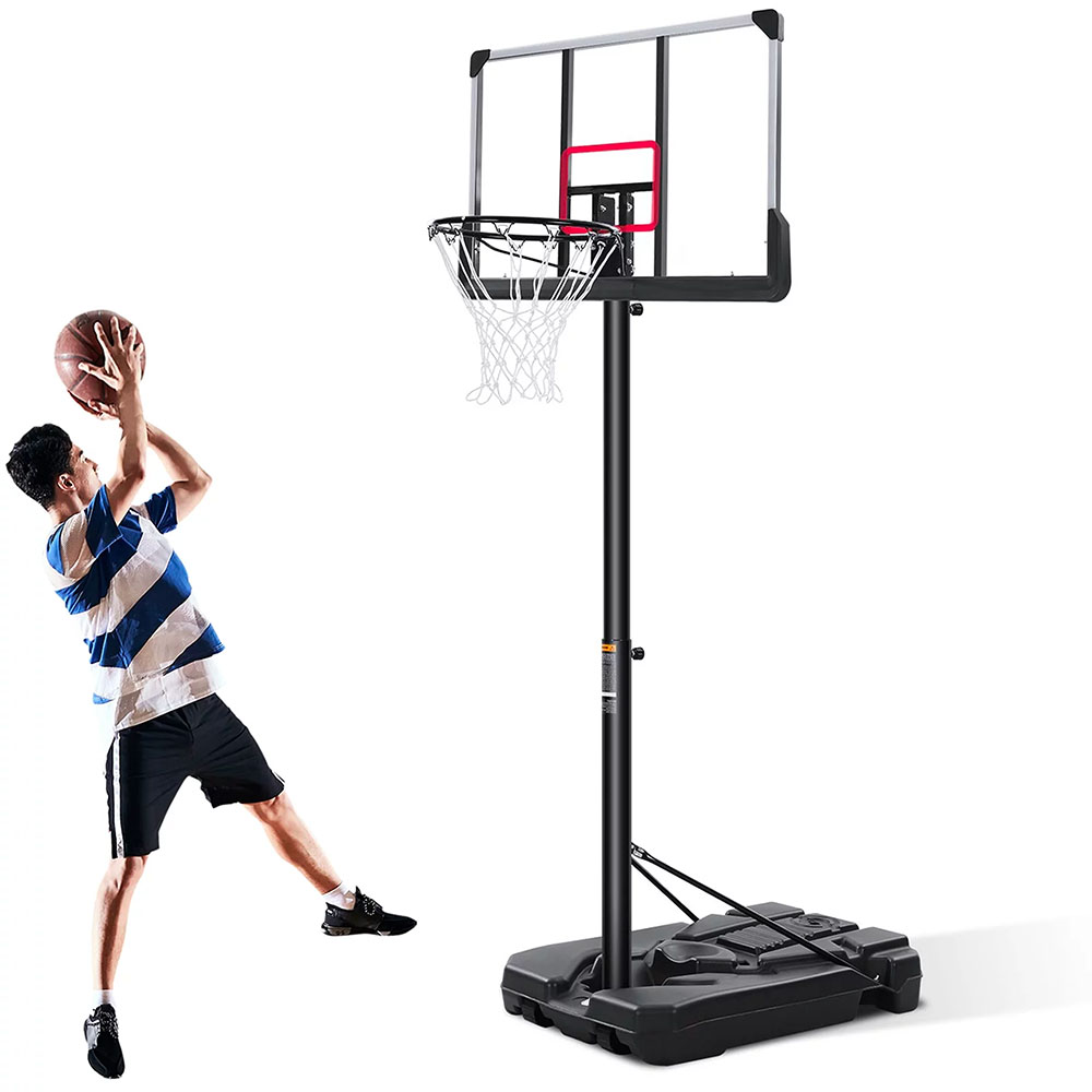 adjustable basketball hoop