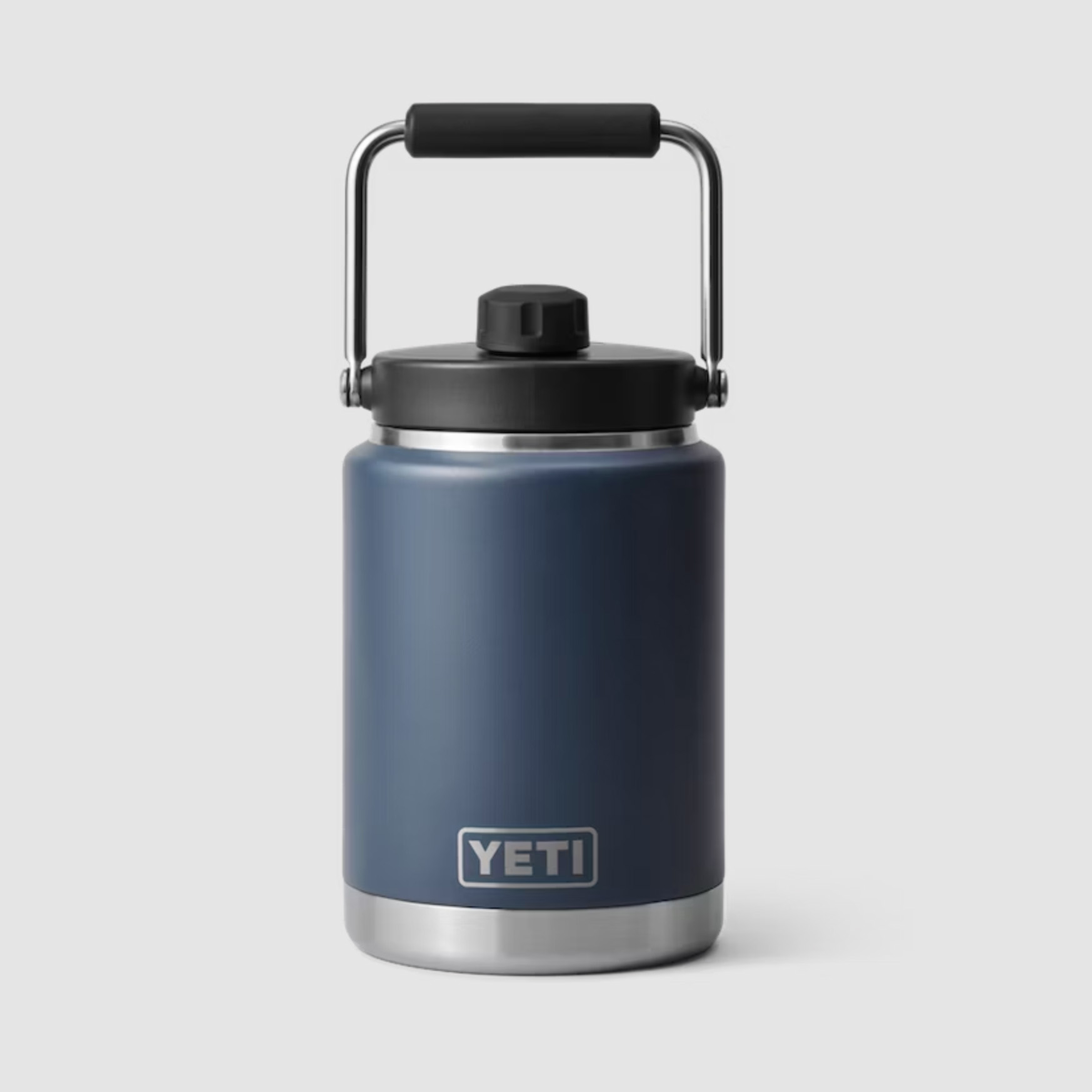 Yeti Half Gallon Water Jug in blue with black lid