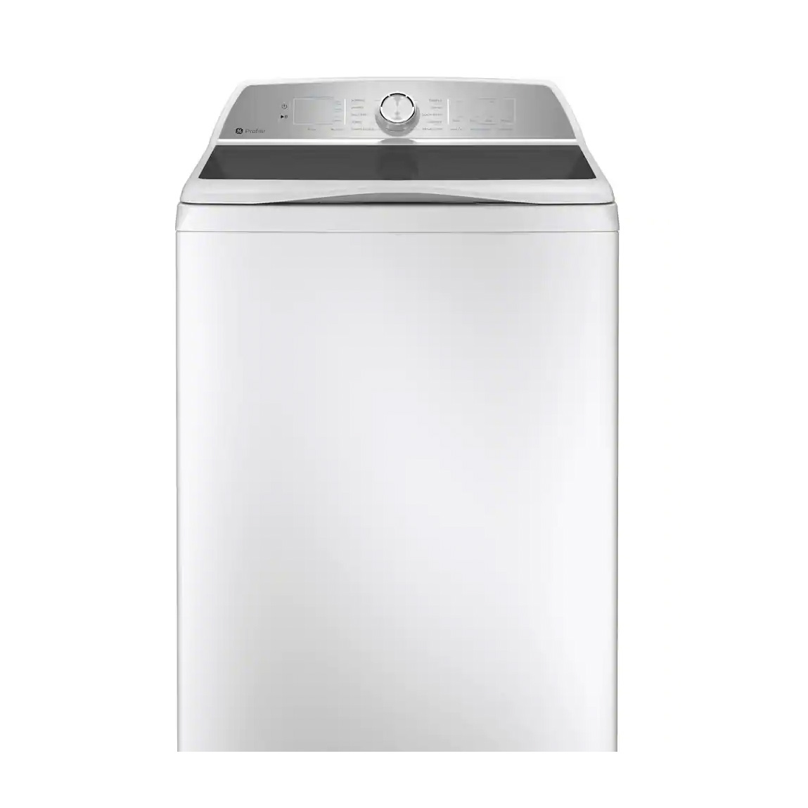 GE Profile top-loading washing machine in white