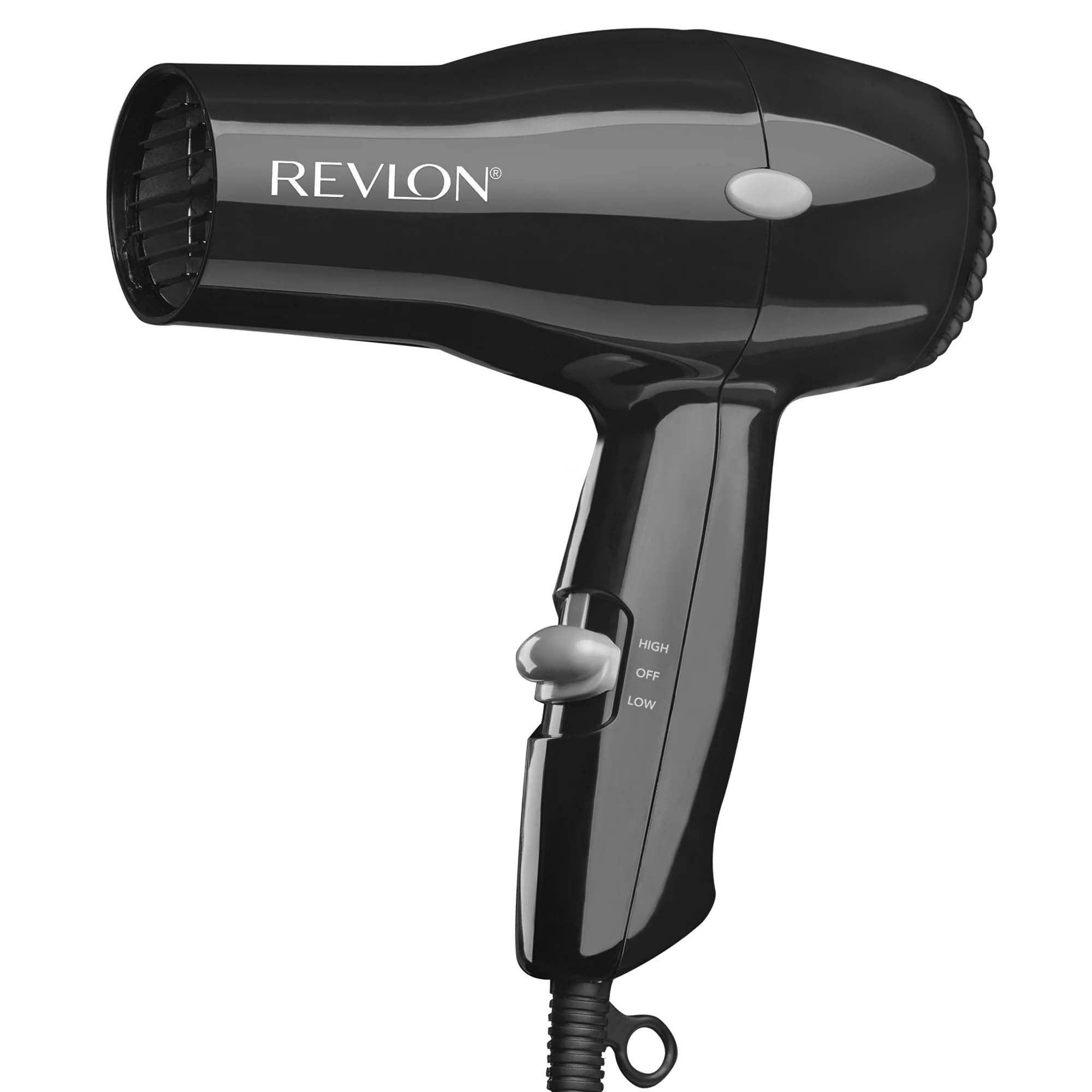 black revlon travel hair dryer