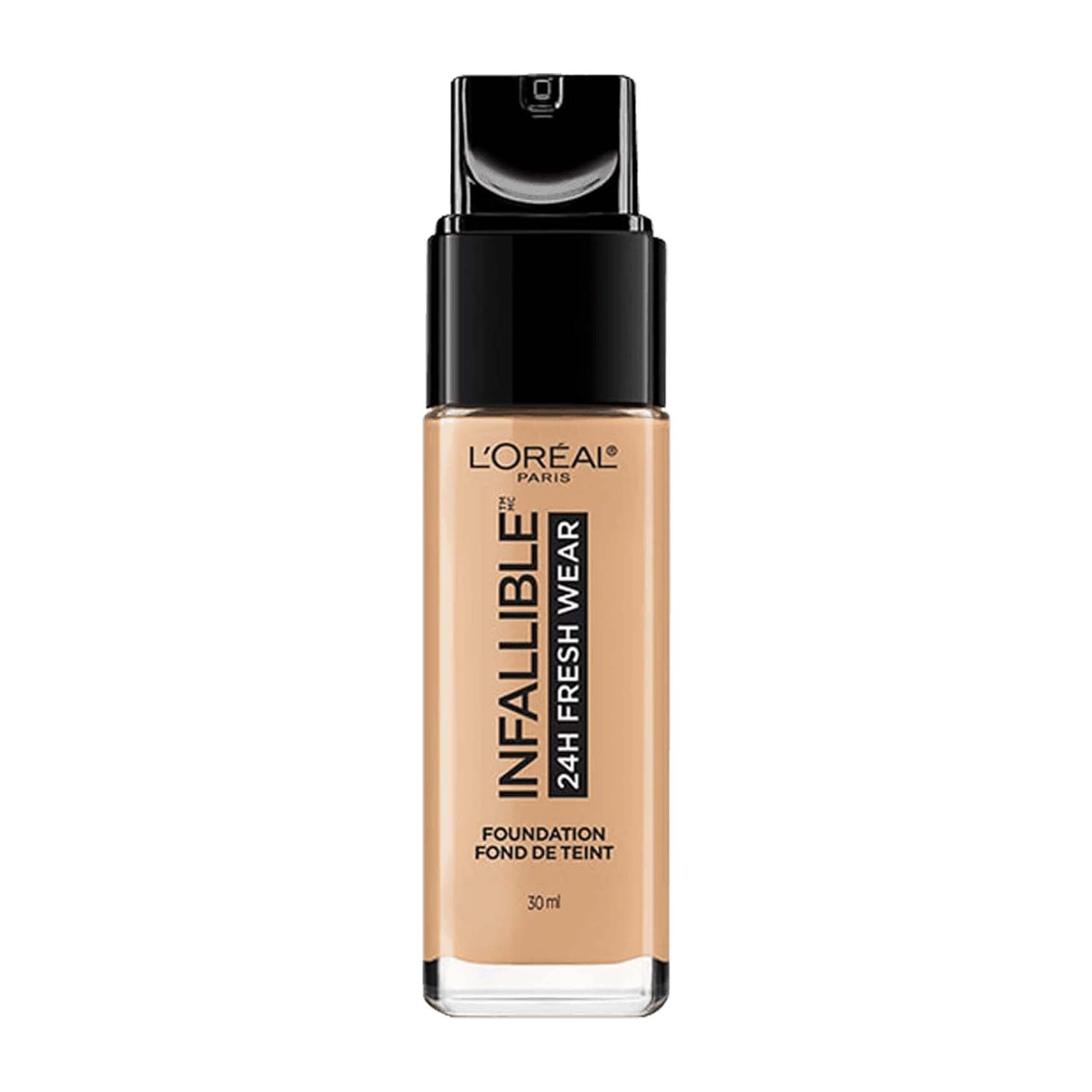 L'Oréal Infallible Fresh Wear 24HR Foundation in the shade natural buff