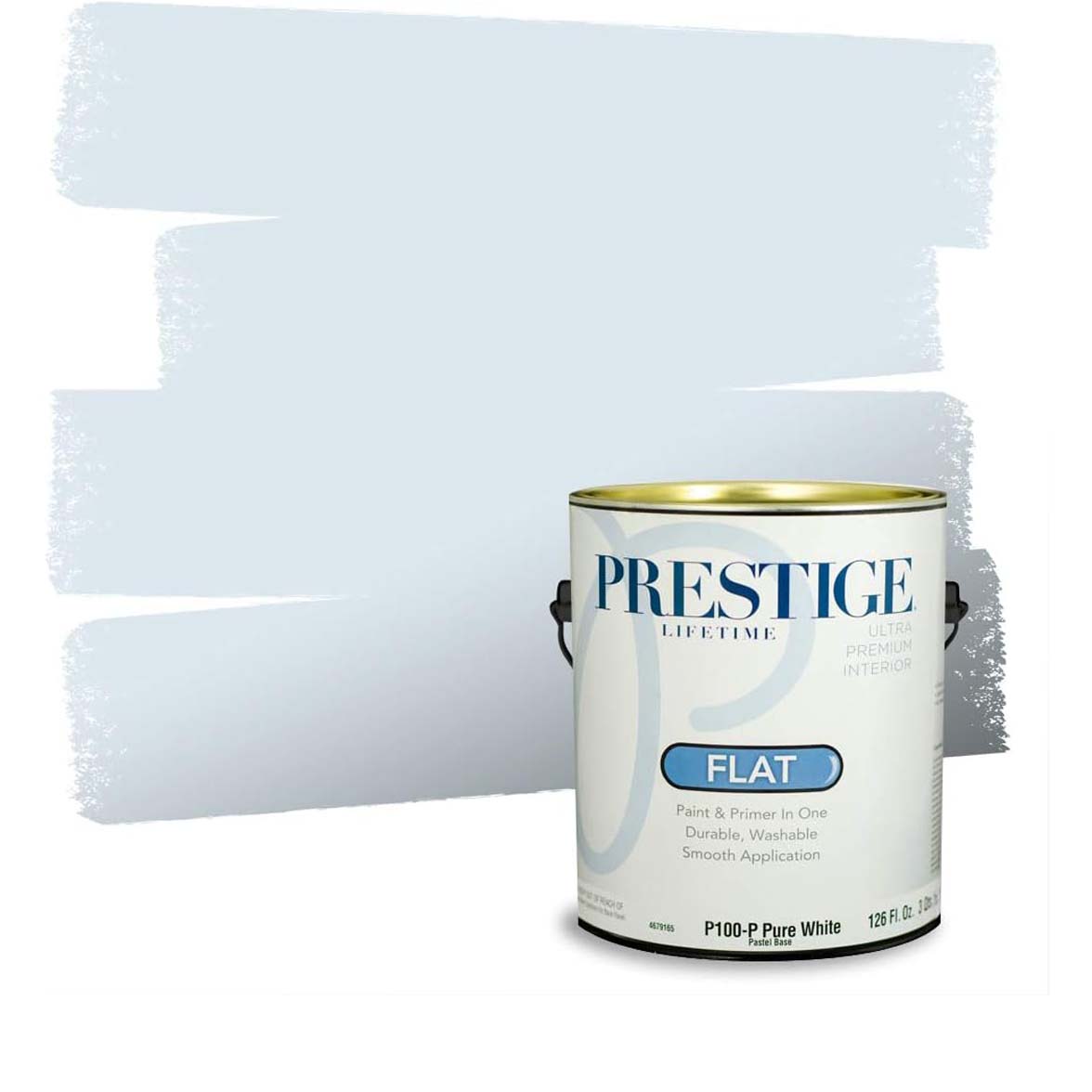 PRESTIGE Paints Interior Paint and Primer in One in Blue Mist