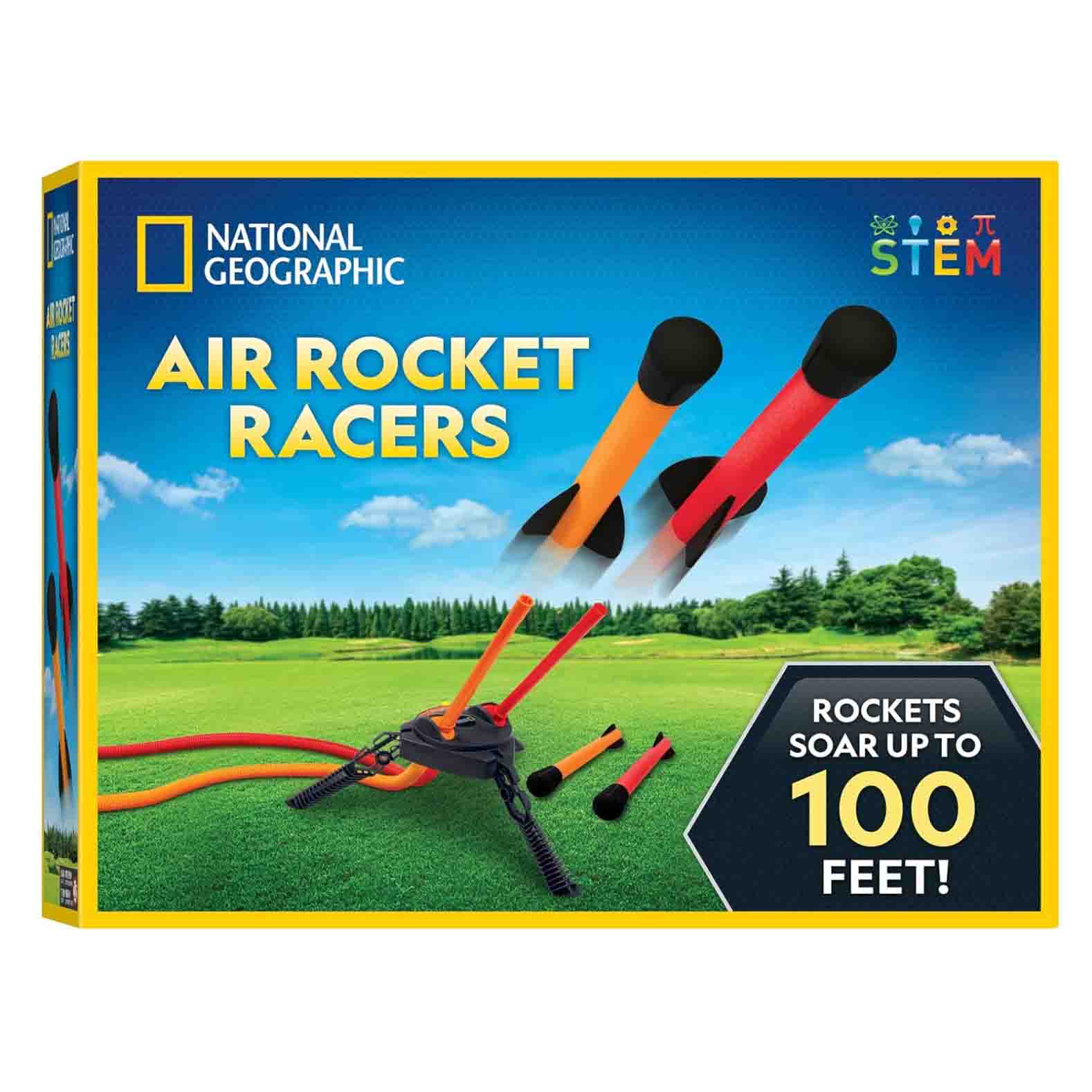 NATIONAL GEOGRAPHIC Air Rocket Toy in a box