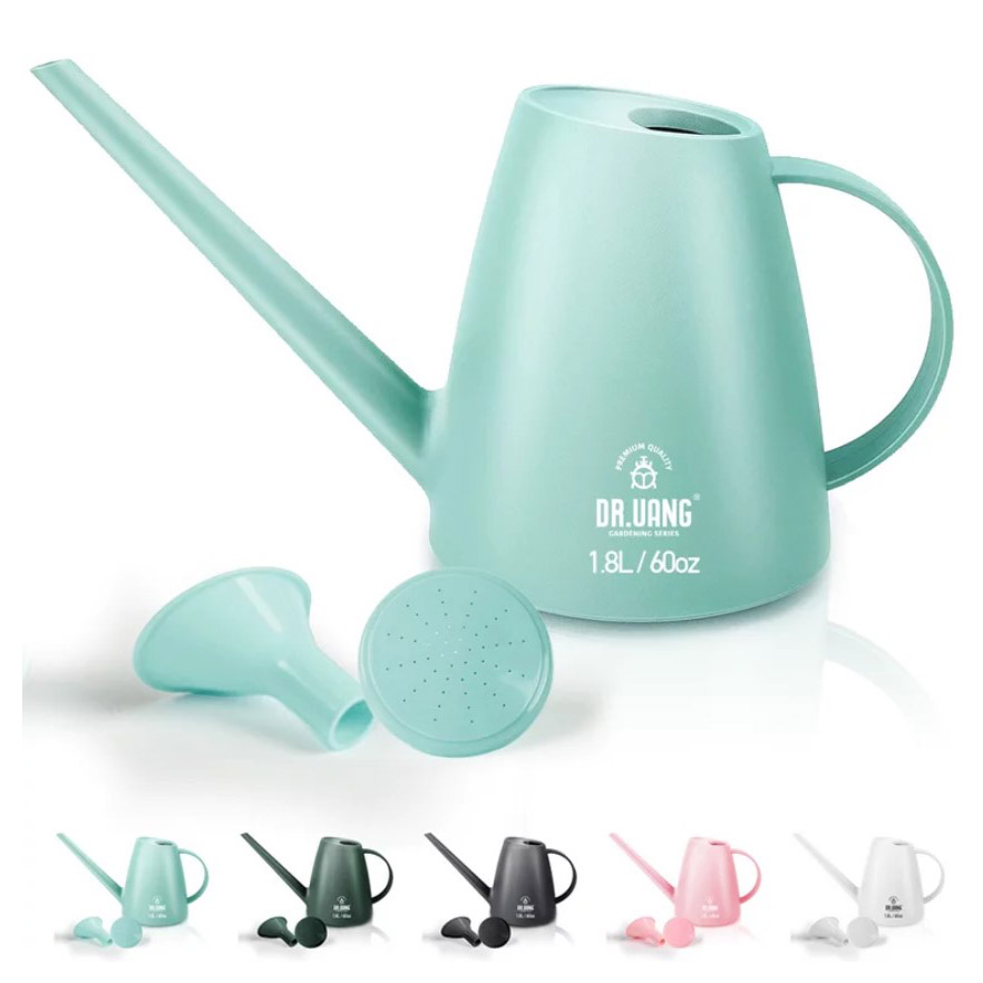 Watering can in mint green with other color options