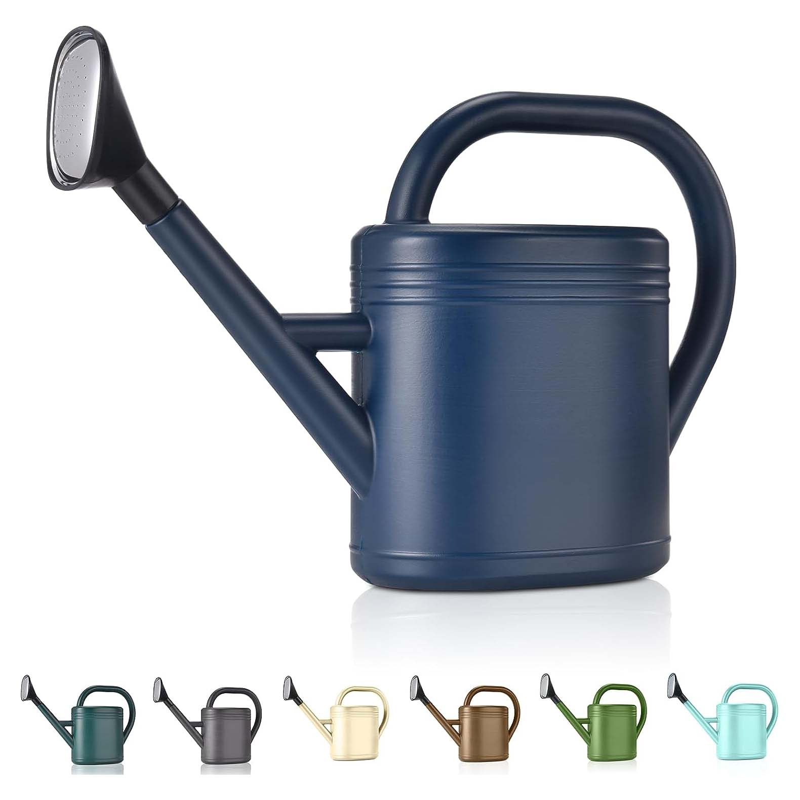 big image of dark blue watering can with options in other colours