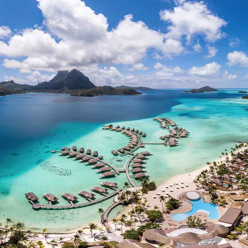 Image of Le Bora Bora Resort by the sea