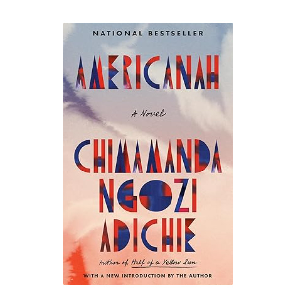 Book cover of Americanah by Chimamanda Ngozi Adichie