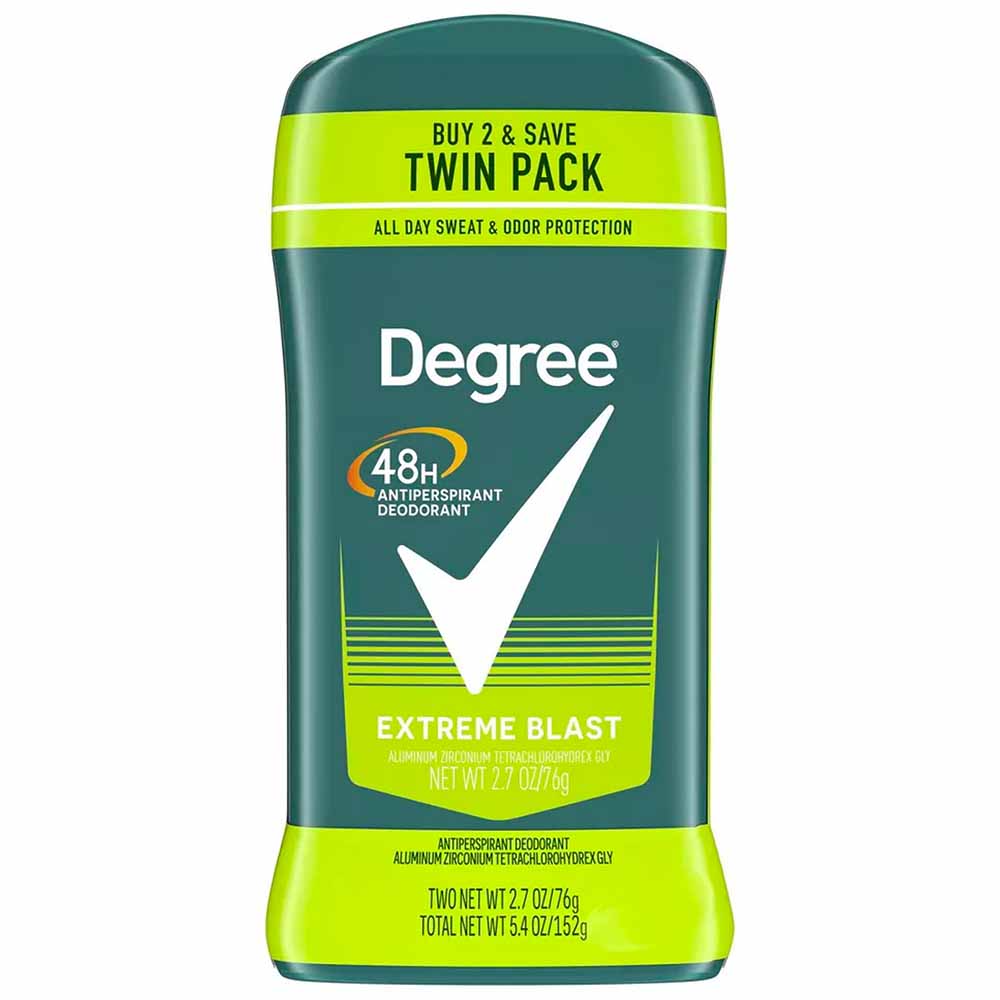 green tube of degree deodorant