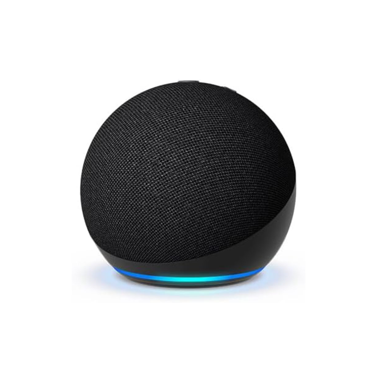 Black round Bluetooth speaker