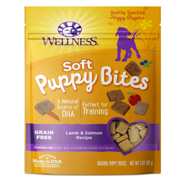 Packet of Wellness Soft Puppy Bites Natural Grain-Free Treats for Training