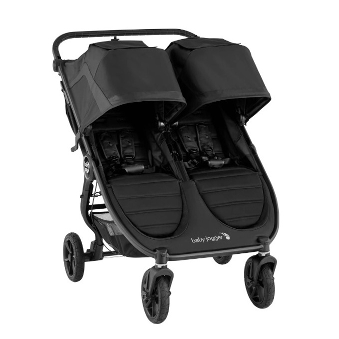 Modern Baby Jogger double stroller in black