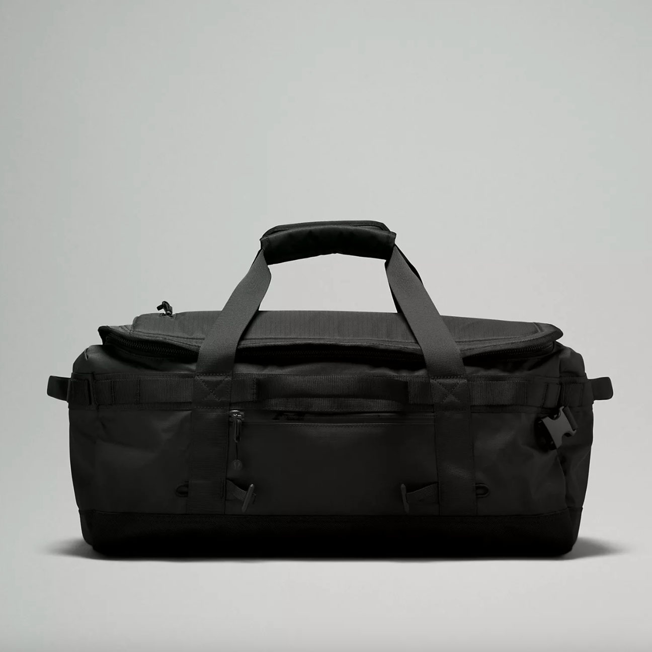 Black duffle backpack