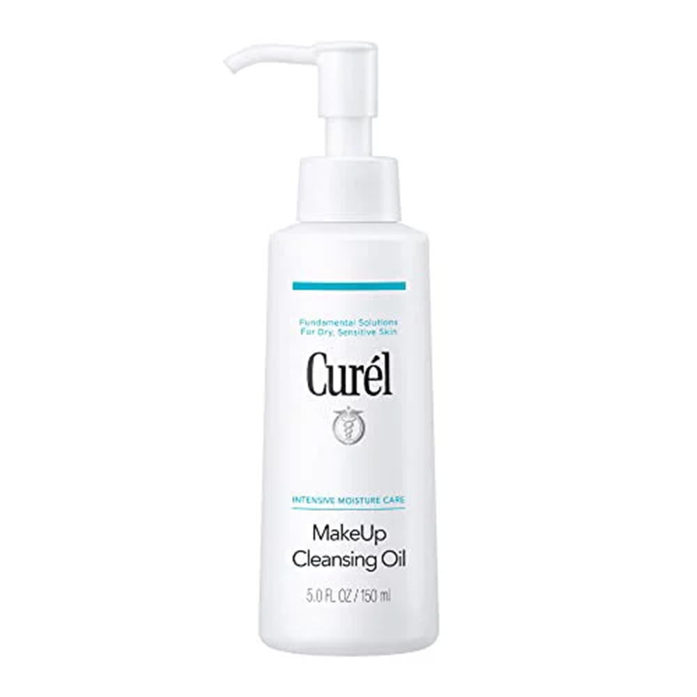 a bottle of Curél Makeup Cleansing Oil