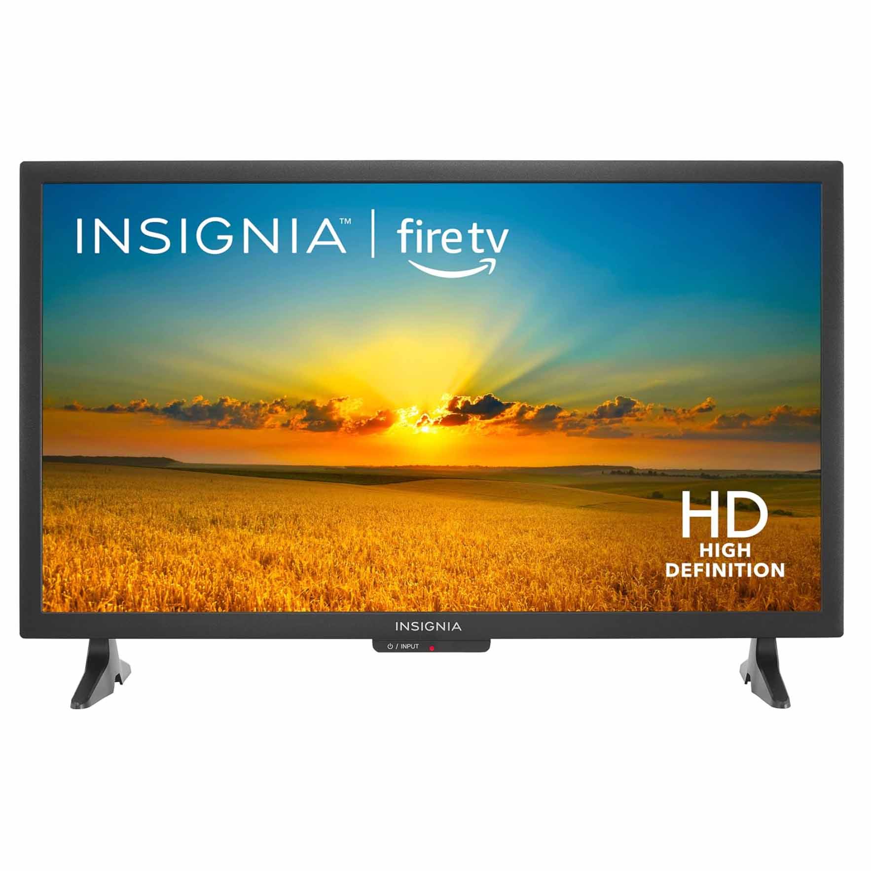Insignia TV on stand with display