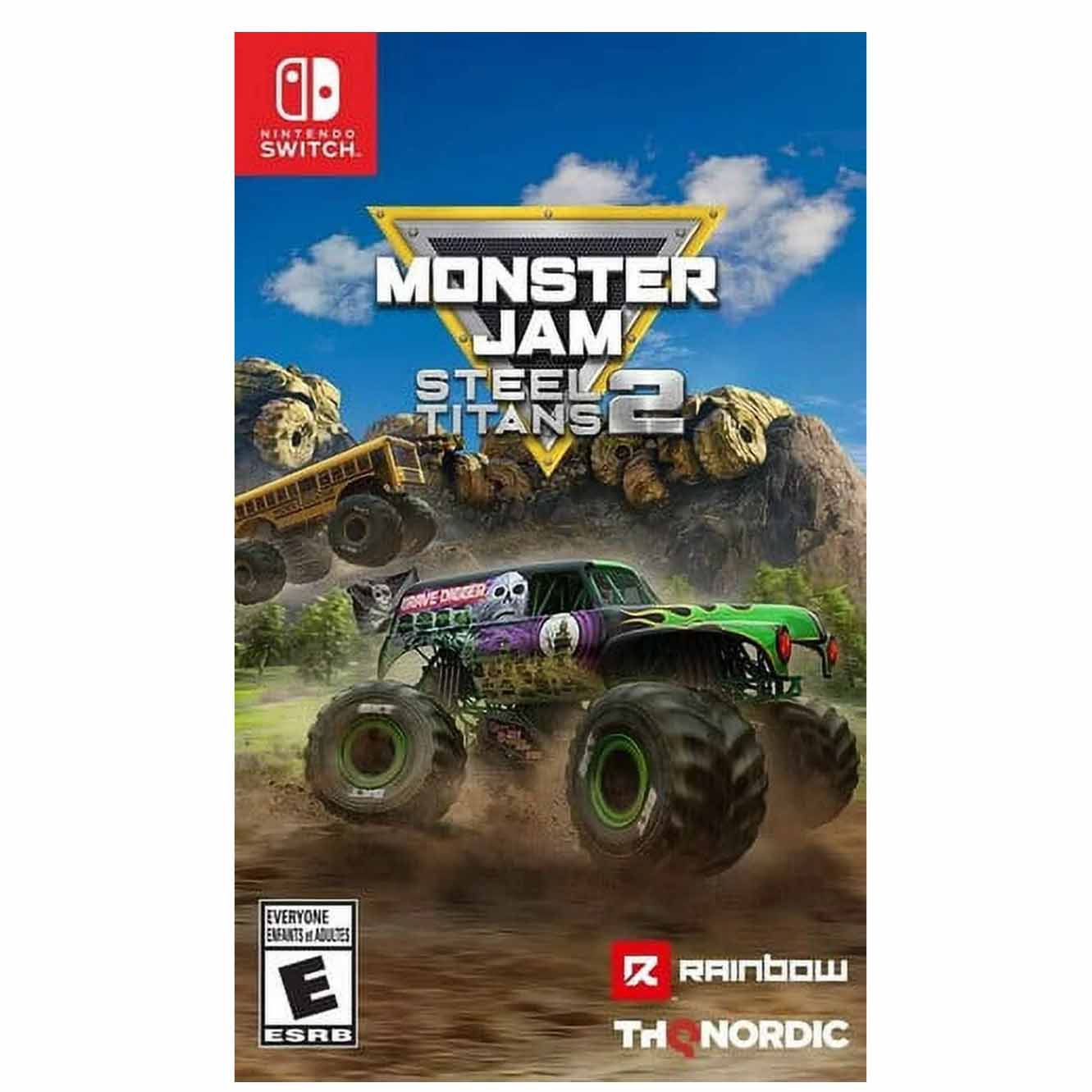Monster Jam Steel Titans 2 game cover